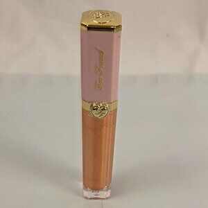 Too Faced Rich & Dazzling High-Shine Sparkling Lip Gloss – “You Up?” (0.25 oz)